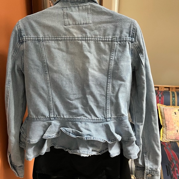 New with Tag NWT Stoosh Vintage Denim Jacket Size S - Picture 2 of 5